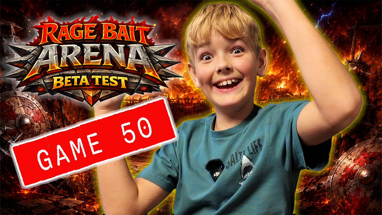 Rage Bait Arena – Game 50 of 100 Beta Test Complete!
